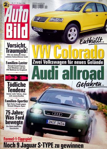 Deckblatt Auto Bild (17/2000)